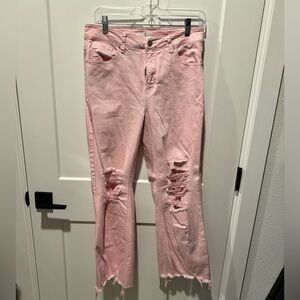 Distressed Stretchy Jeans
